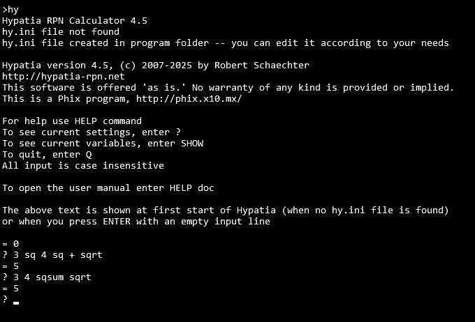 Hypatia screenshot